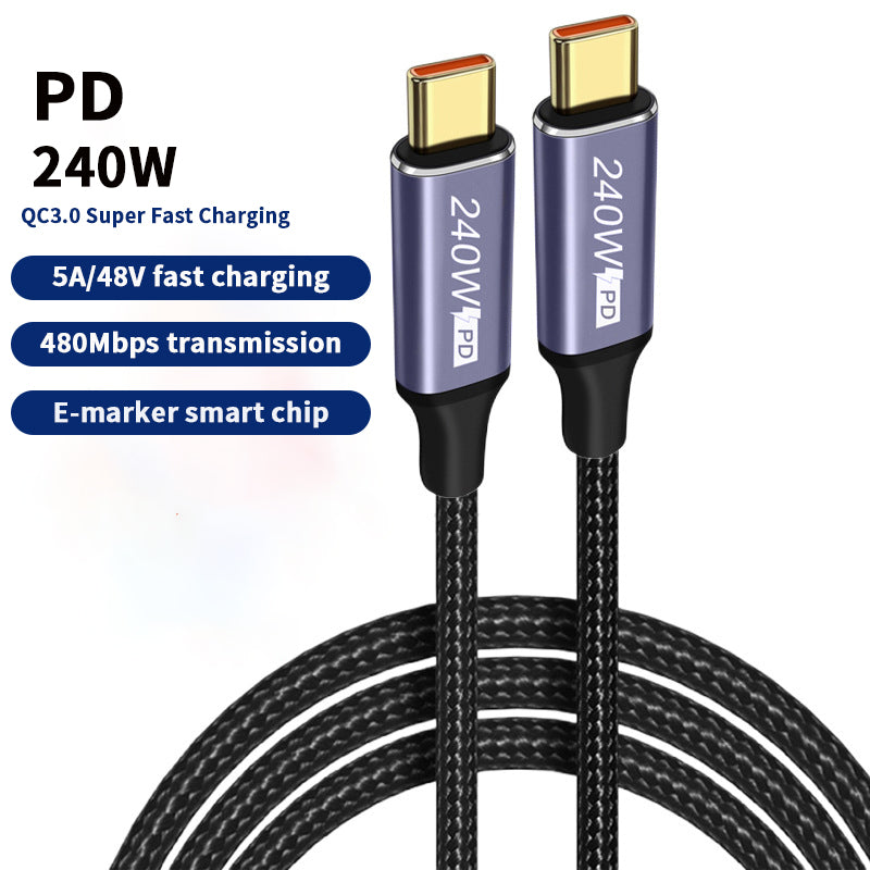 USB C to USB Type C Cable for MacBook Pro, Fast Charging, Samsung, Xiaomi, Charge Cable, QC 4.0, 3.0, 5A, 0.5m, 1m, 2m, 3M